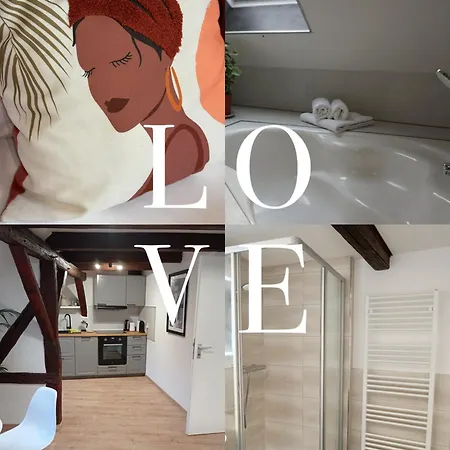 Wohlfuehl-oase In Der Altstadt Mit Wifi, Xl Badewanne, Voll Ausgestatteter Kueche, Hunde Ohne Aufpreis, 17 Min Zur Messe, 3 Min Zum Schloss Appartement