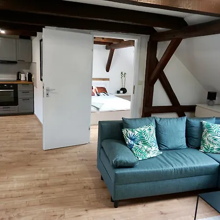 Apartamento Wohlfuehl-oase In Der Altstadt Mit Wifi, Xl Badewanne, Voll Ausgestatteter Kueche, Hunde Ohne Aufpreis, 17 Min Zur Messe, 3 Min Zum Schloss Delitzsch